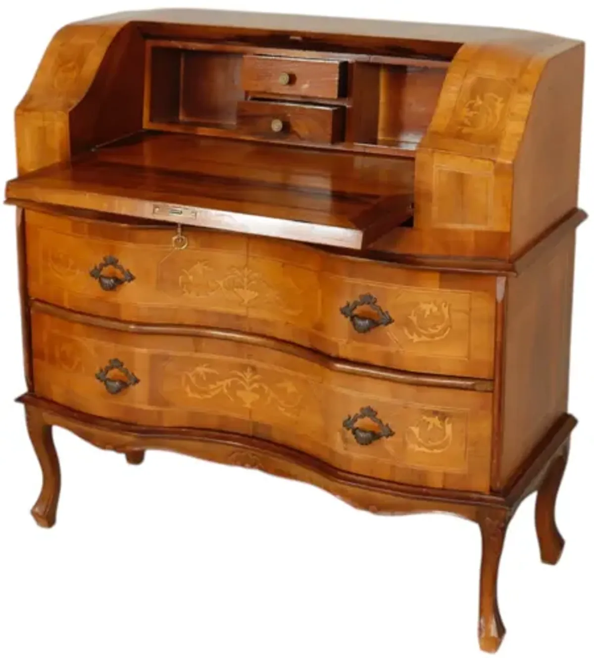 1960’s Italian Inlaid Secretaire