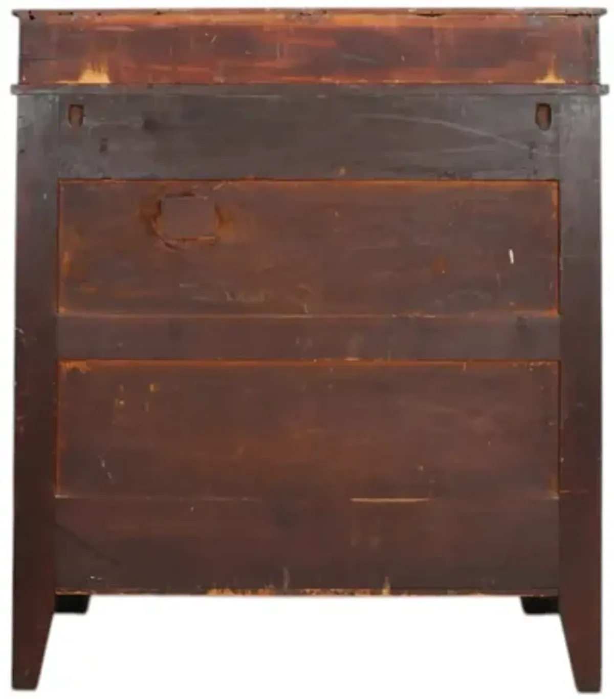 Antique American Empire Chest of Drawers - Interesting Things - brown