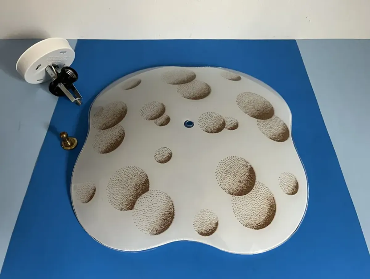 Modern Moons Flush Light - C the Light Interiors - White