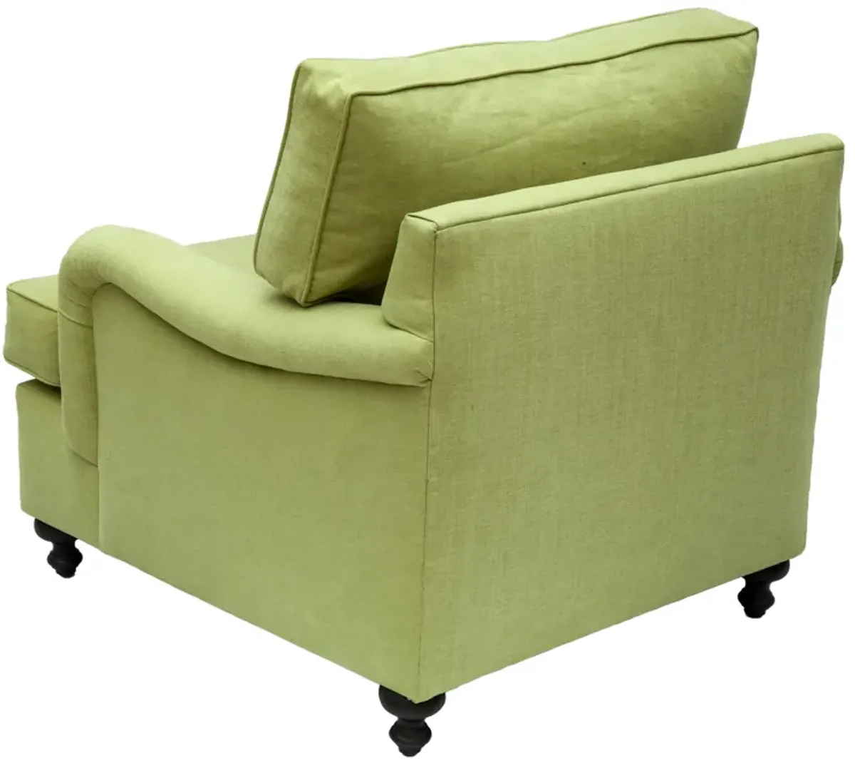 George Smith Armchair in Romo Linen - Fleur de Lex Antiques - green