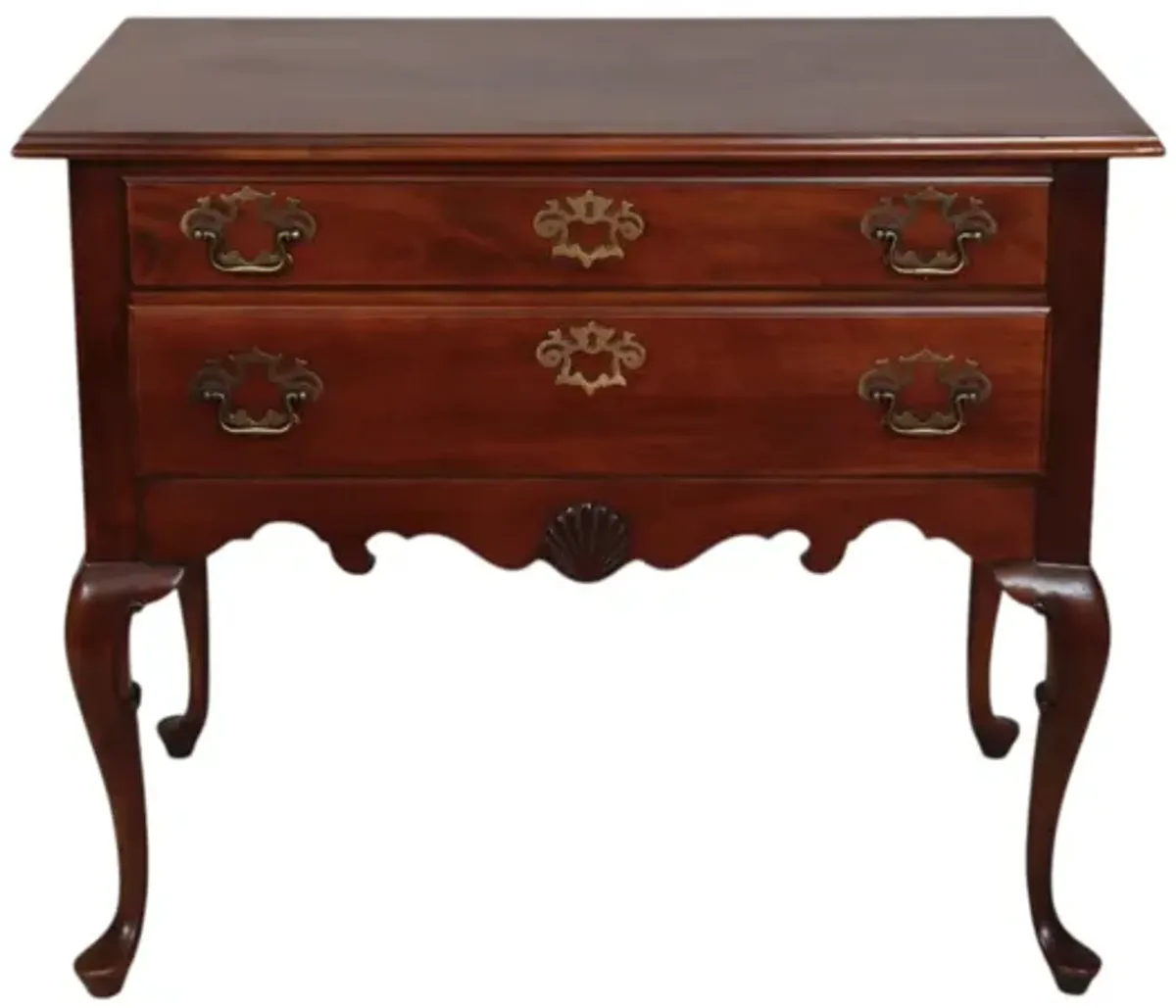 Hickory Chair Queen Anne Lowboy - Interesting Things - Brown