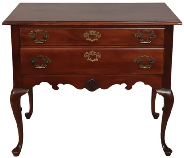 Hickory Chair Queen Anne Lowboy - Interesting Things - Brown