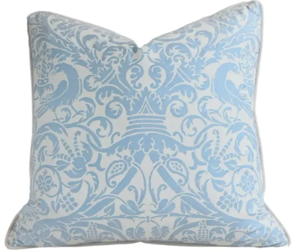 Italian Mariano Fortuny Uccelli Pillow