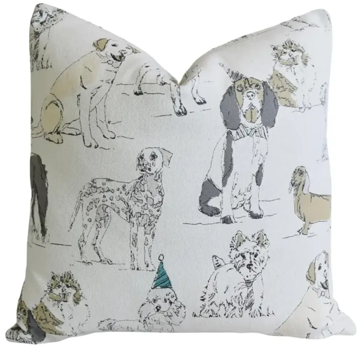 Doggie Puppy Mans Best Friend Pillow