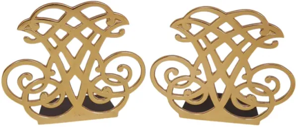 Thomas Jefferson Cipher Brass Bookends