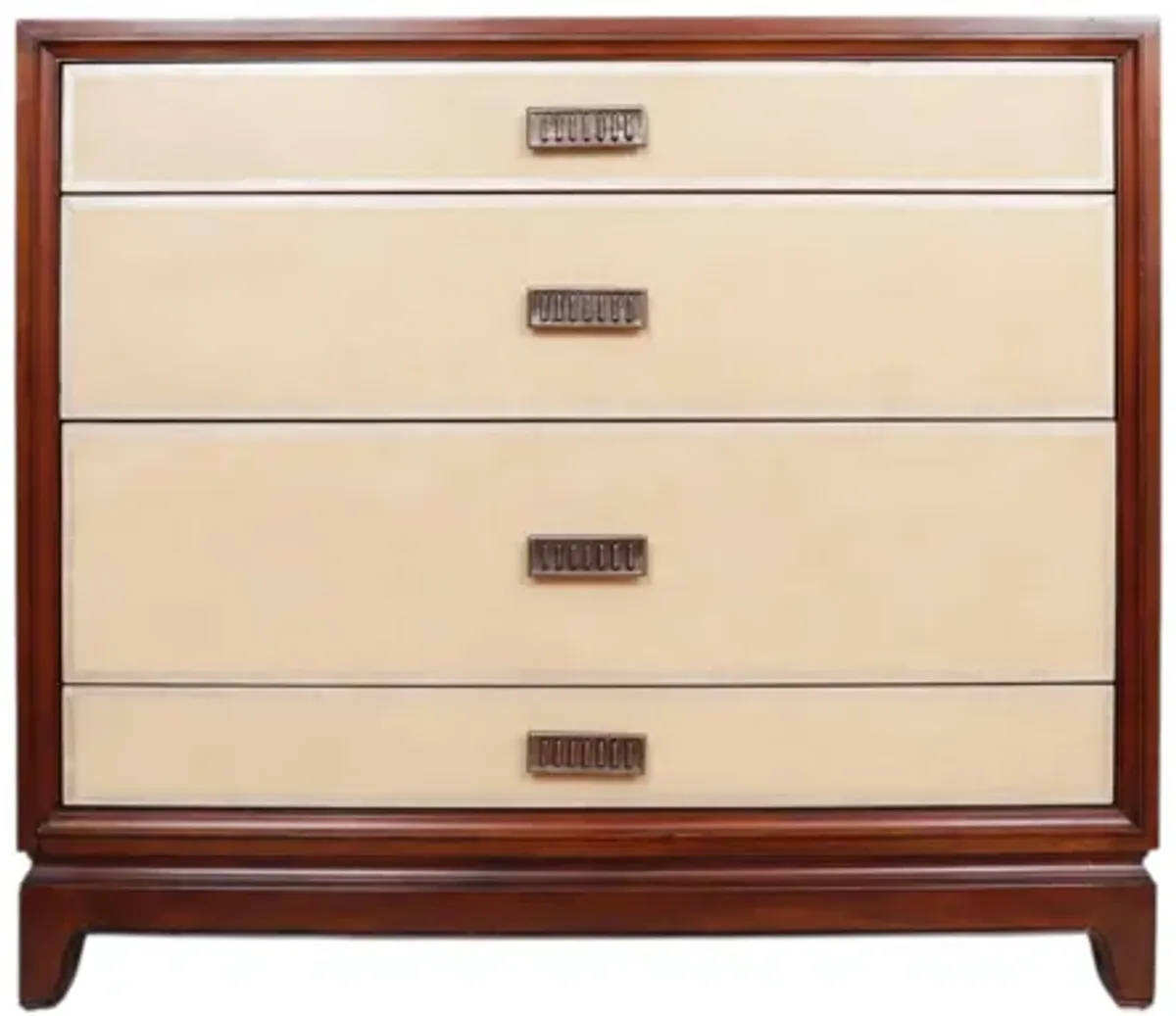 Henredon Leather Chest of Drawers - Interesting Things - brown