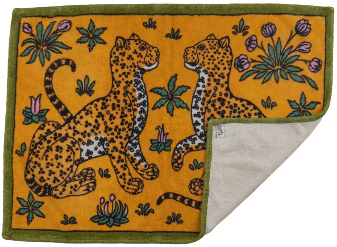 Hermès Leopard Beach Towel
