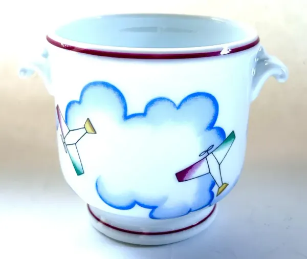 Ginori Gio Ponti Cachepot - The Emporium Ltd. - White