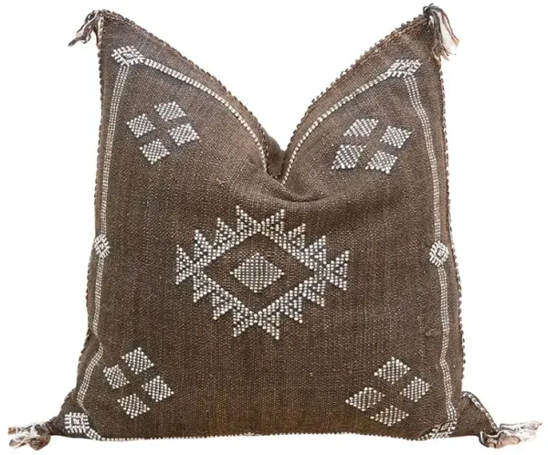 18" Sahara Silk Rug Pillow