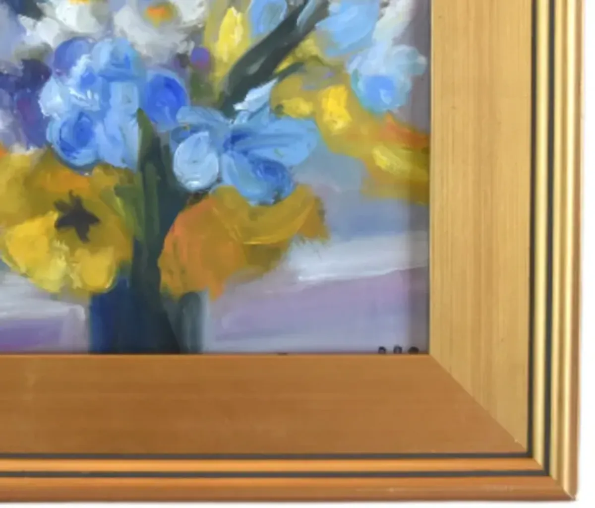Impressionist Floral Bouquet Painting
