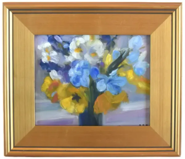 Impressionist Floral Bouquet Painting
