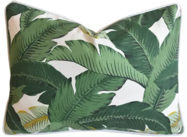 Tropical Iconic Banana Leaf Pillow