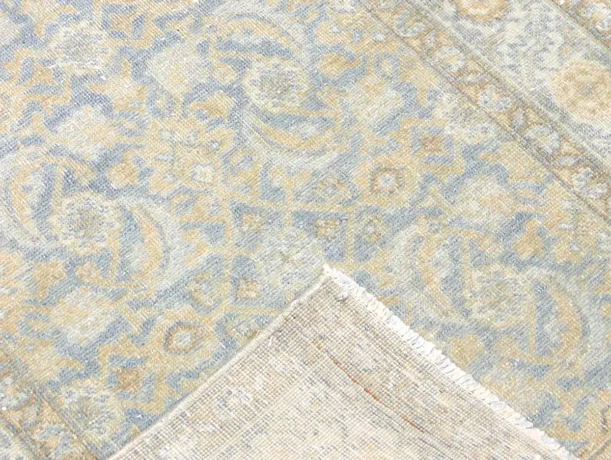 1940s Persian Melayer Runner-2'4" x13'2" - Nalbandian - blue