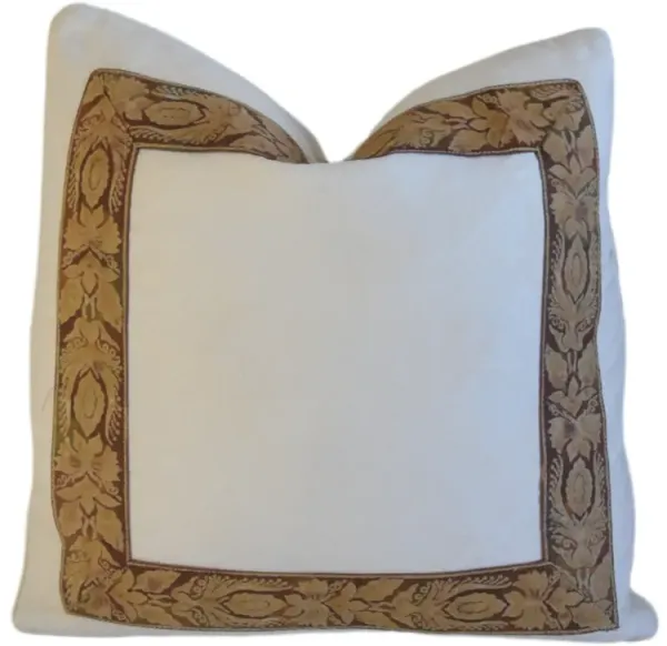 Mariano Fortuny Jupon Bouquet Pillow