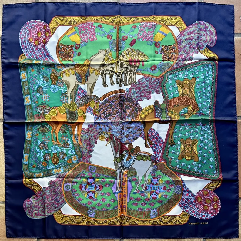 Hermès Art des Steppes Scarf