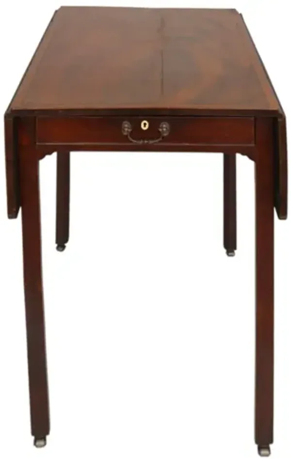 George III Period Pembroke Table - Interesting Things - brown