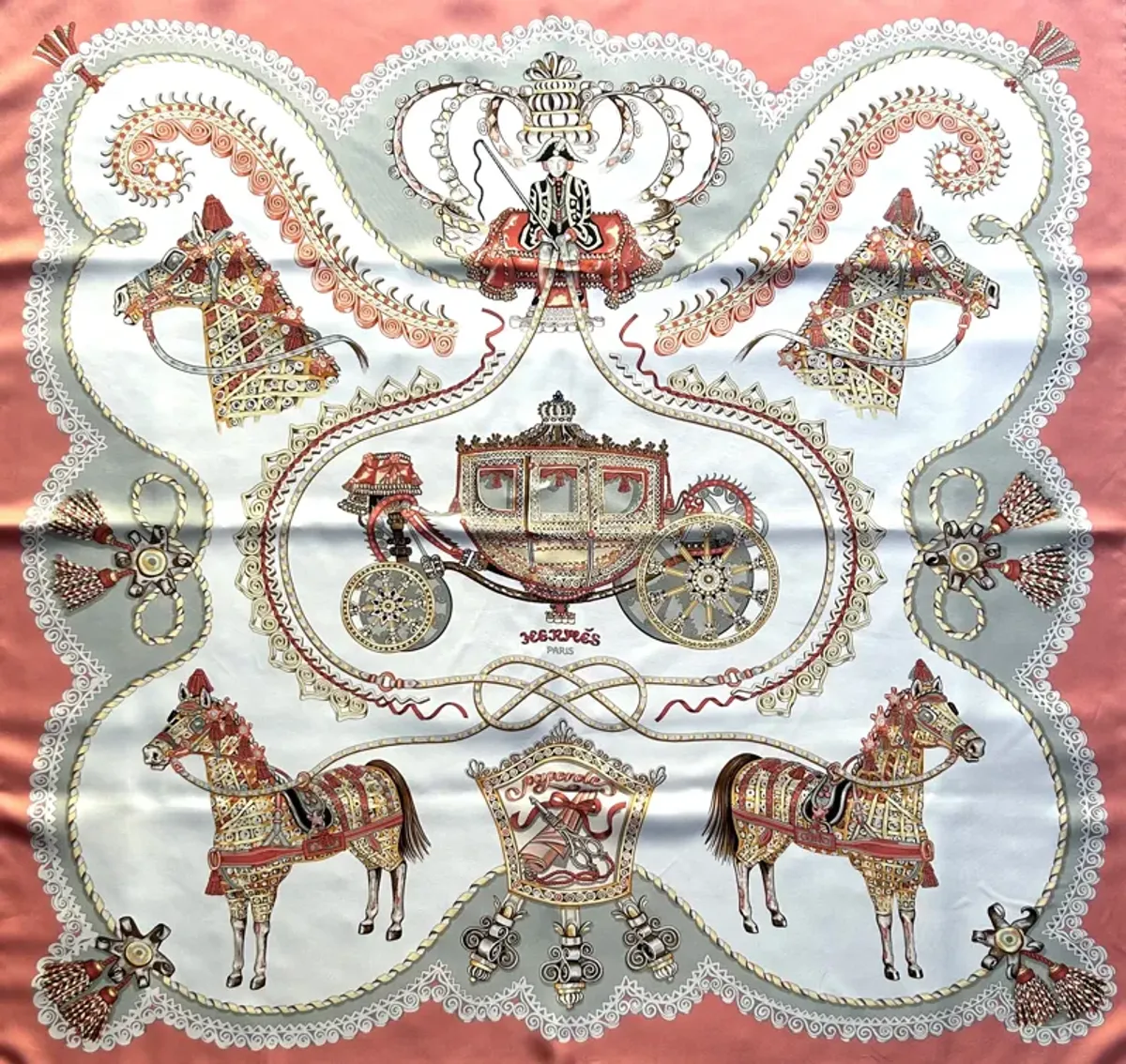 Hermes Paperoles Scarf