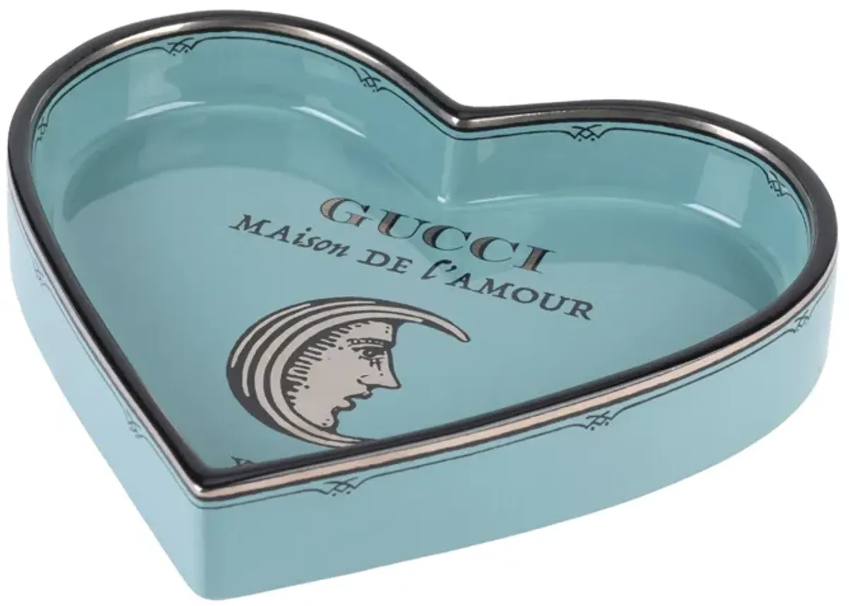 Gucci Maison De L'amour Heart Tray - Vintage Lux - Blue