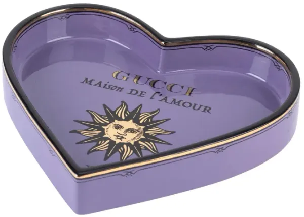 Gucci Maison De L'amour Heart Tray - Vintage Lux - Purple