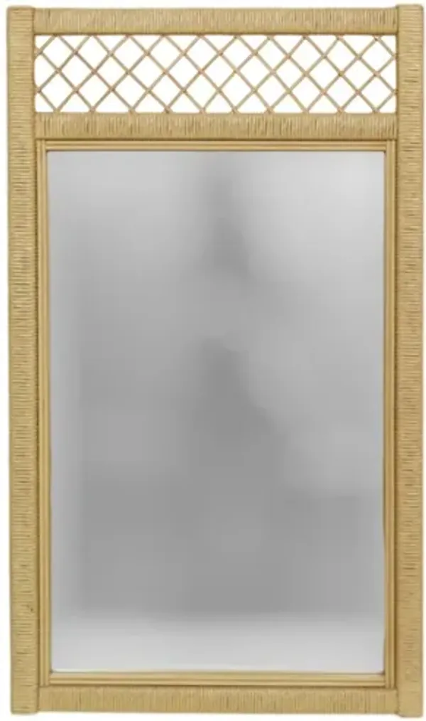 Henry Link for Lexington Rattan Mirror - Interesting Things - brown