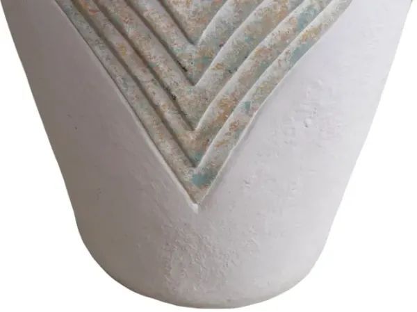Postmodern Embossed Plaster Table Lamp