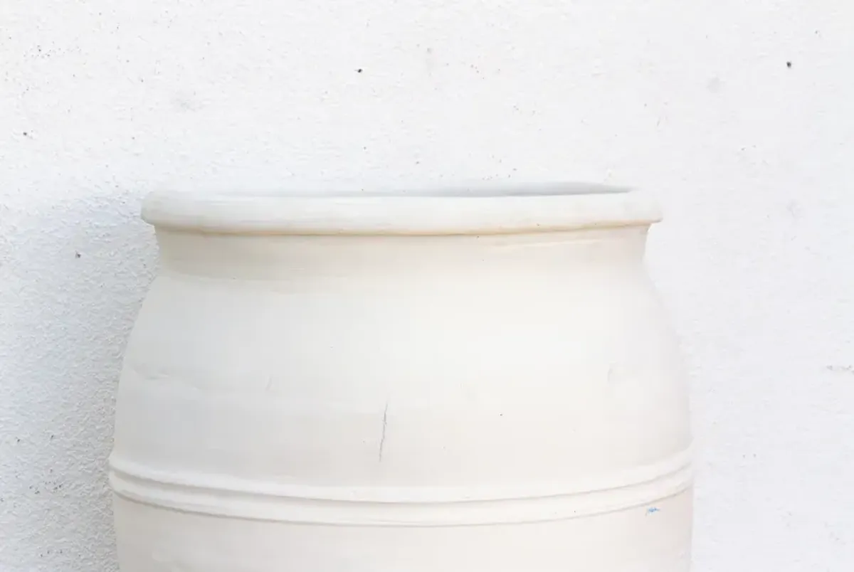 Tall Mediterranean Amphora Planter