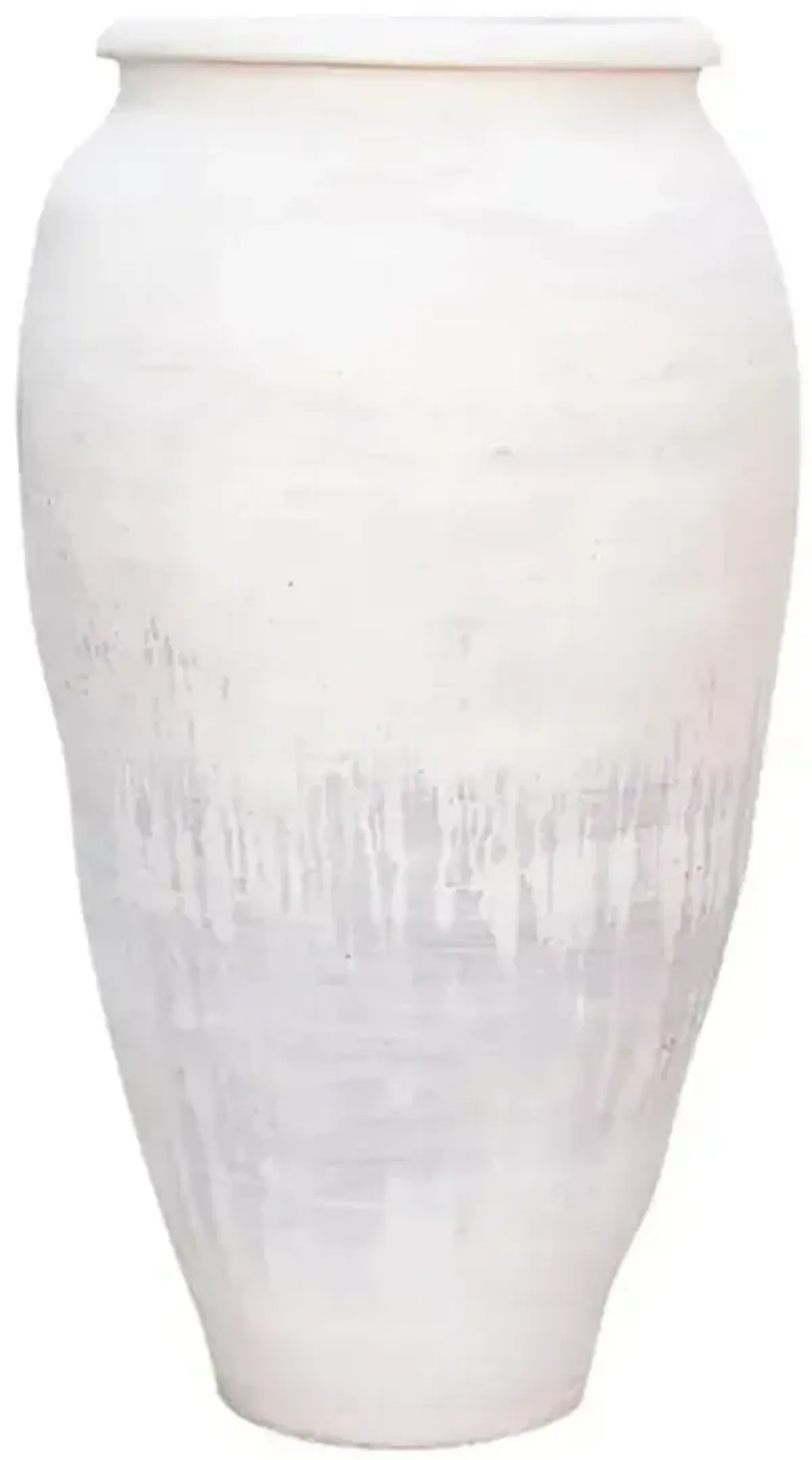 Monumental Coastal Whitewash Planter