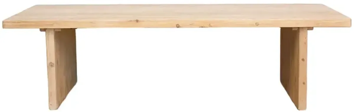 108" Long Reclaimed Wood Dining Table - de-cor