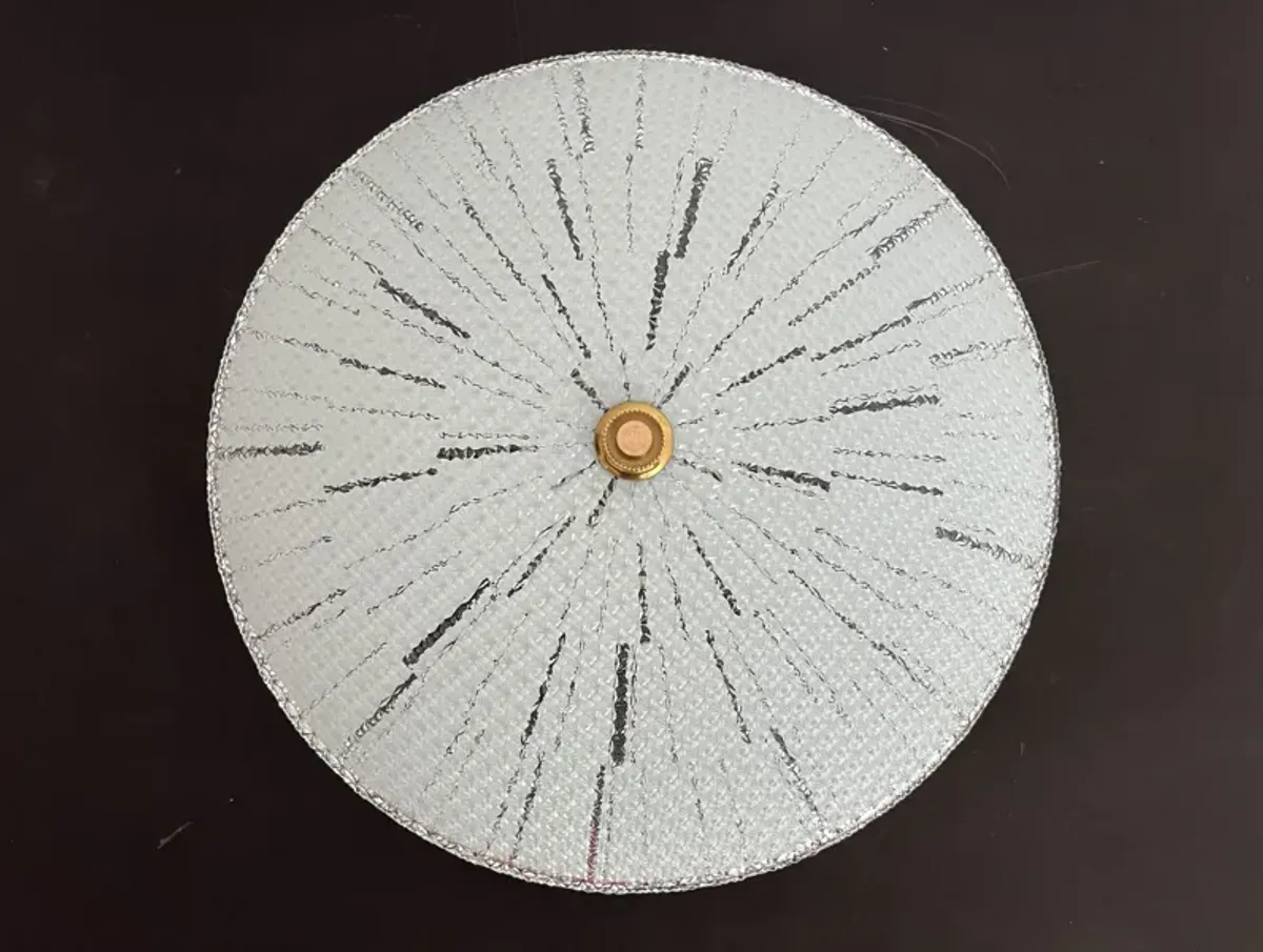 Modern Starburst Flush Light - C the Light Interiors - white