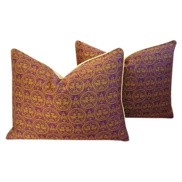 Pierre Frey Royal Medallion Pillows - Set of 2
