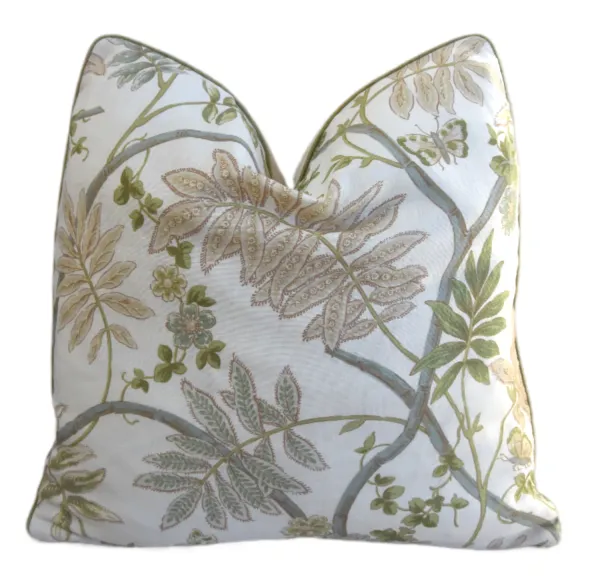 Cowtan & Tout Designer Botanical Pillow