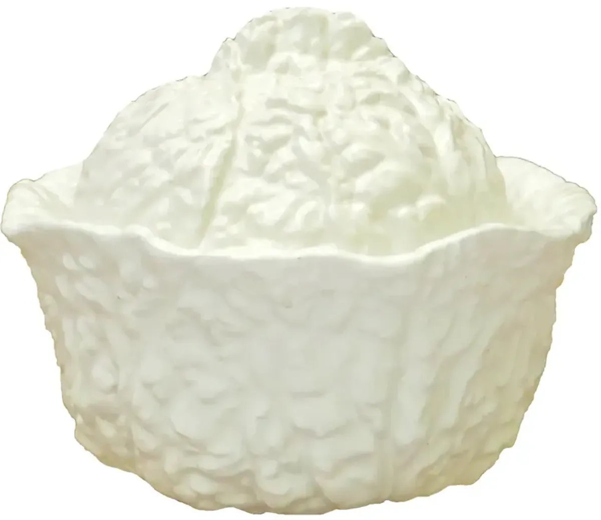 Italian Capodimonte Majolica Lidded Bowl