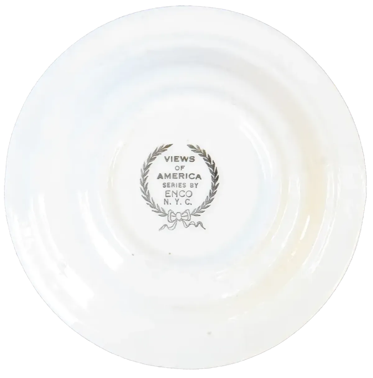 1940s New Orleans Souvenir Plates, S/2