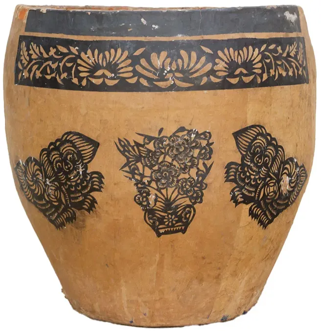 Mythical Guardian Paper Maché Basket