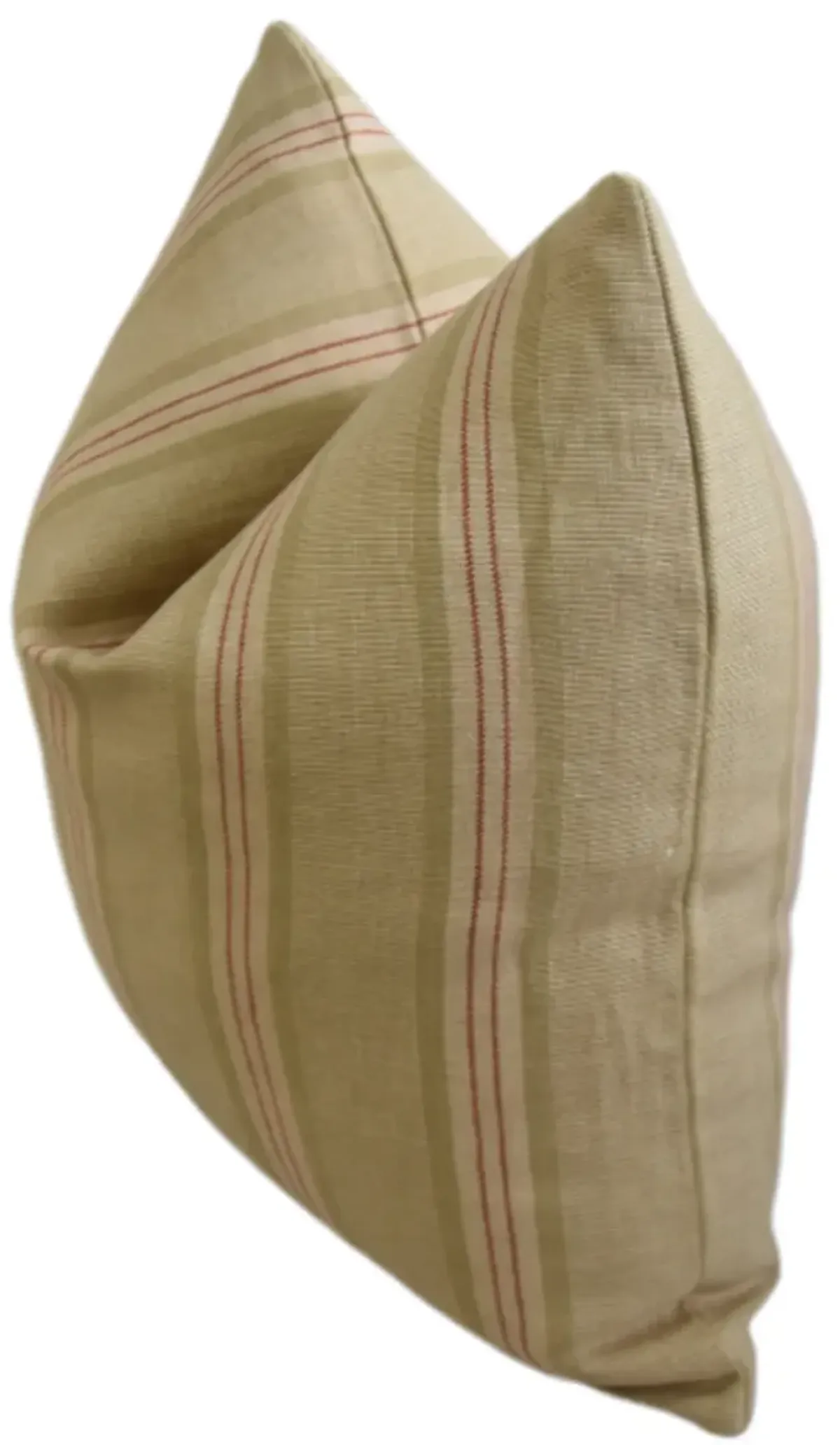 French Countryside Cottage Stripe Pillow