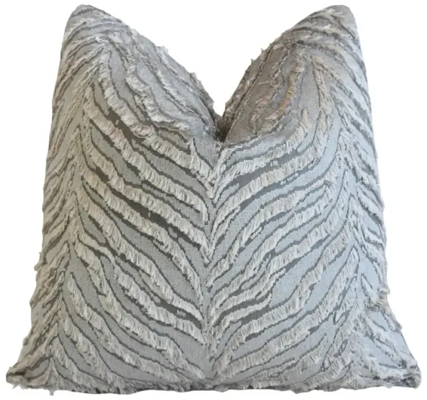 Jim Thompson Tiger Shag Velvet Pillow