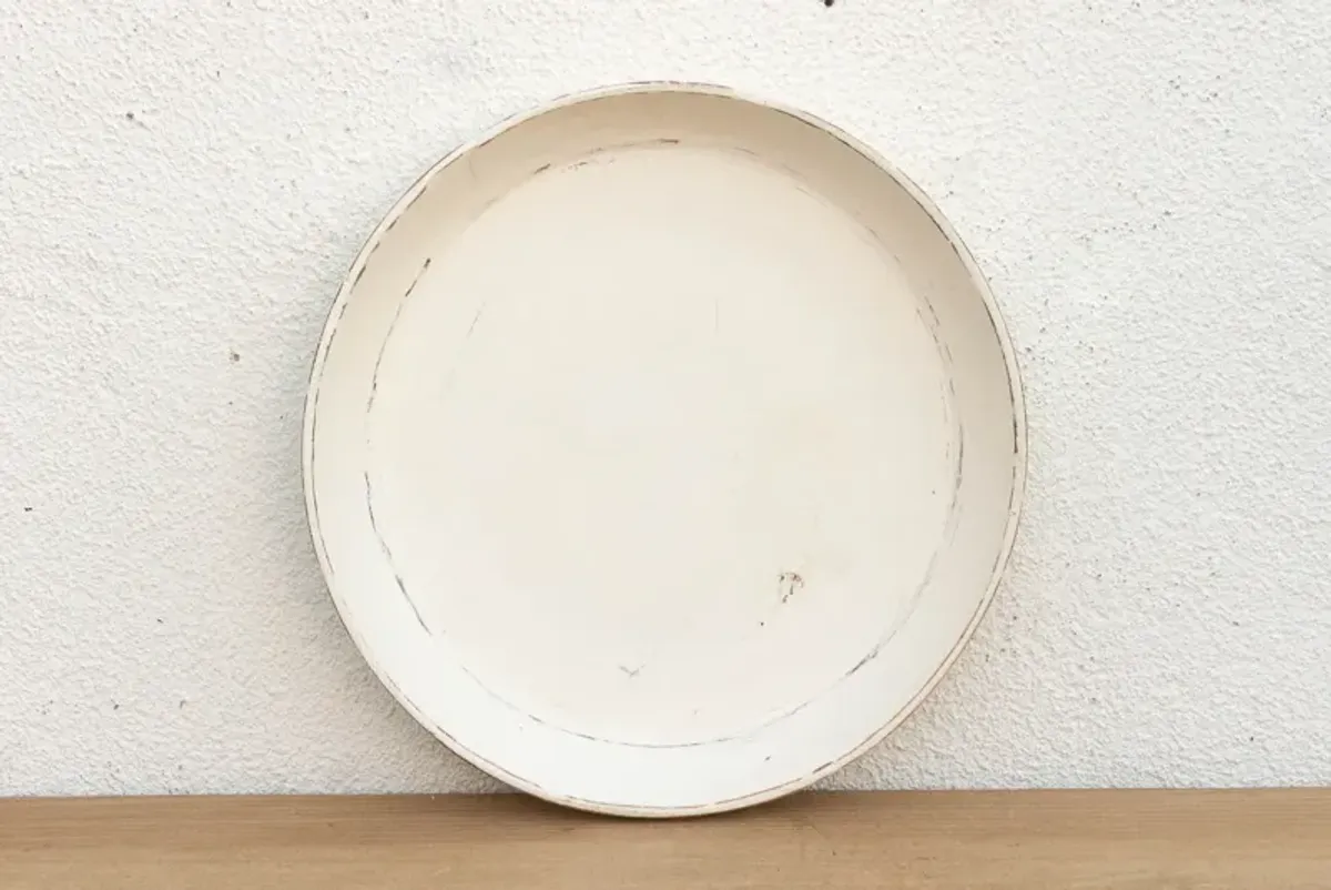 Tibetan Turned Wood Dough Tray