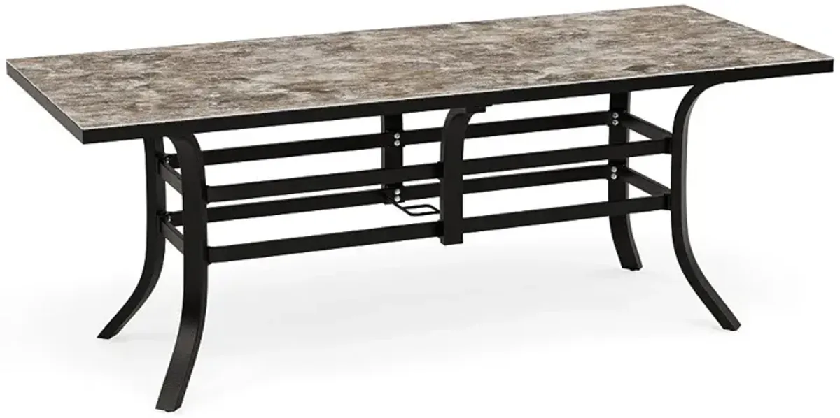 Rectangular Balcony Tables - Multiple Colors and Sizes