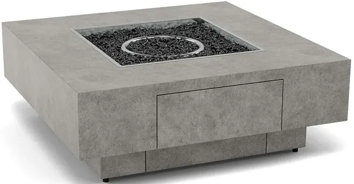 48″ Square Bodega Fire Pit Tables - Multiple Colors
