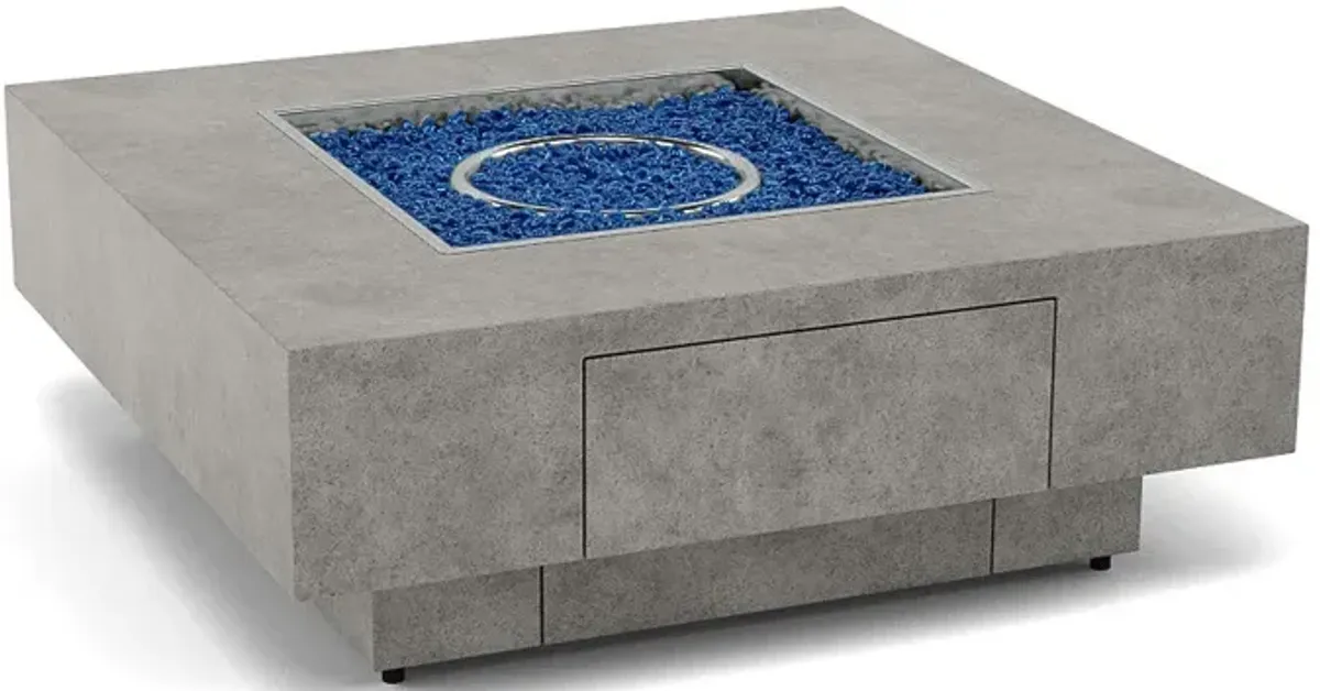 48″ Square Bodega Fire Pit Tables - Multiple Colors