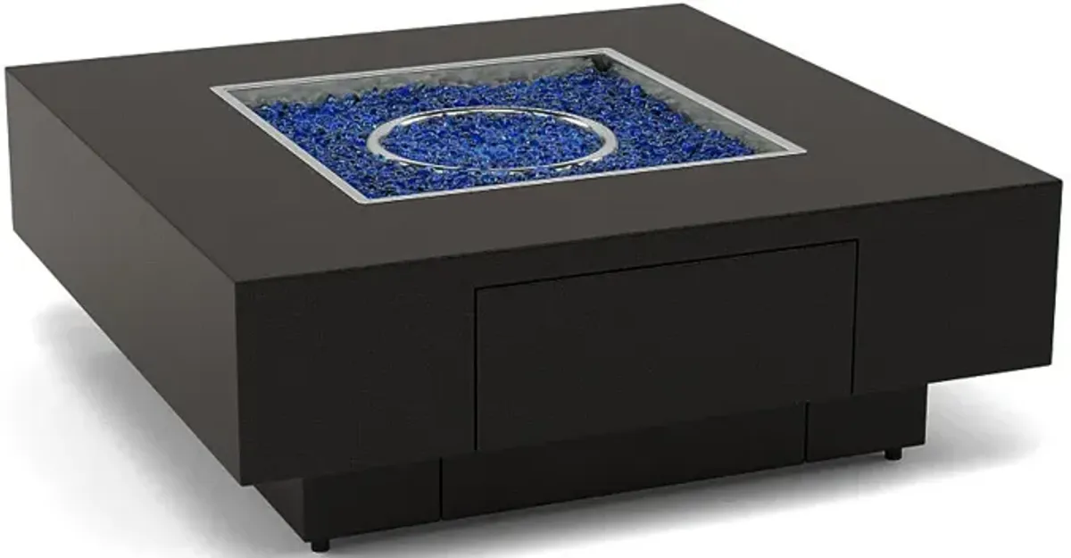 48″ Square Bodega Fire Pit Tables - Multiple Colors