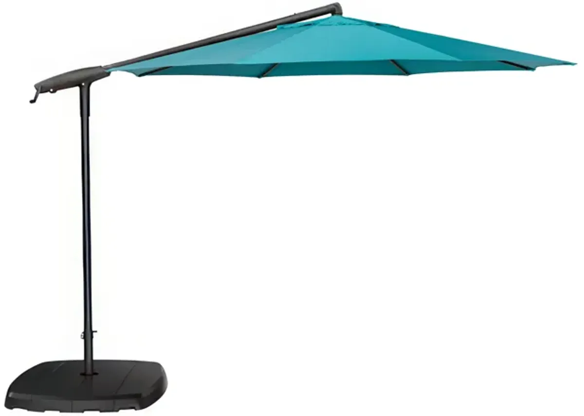 10' Treasure Garden Cantilever Umbrella with Black Frame
