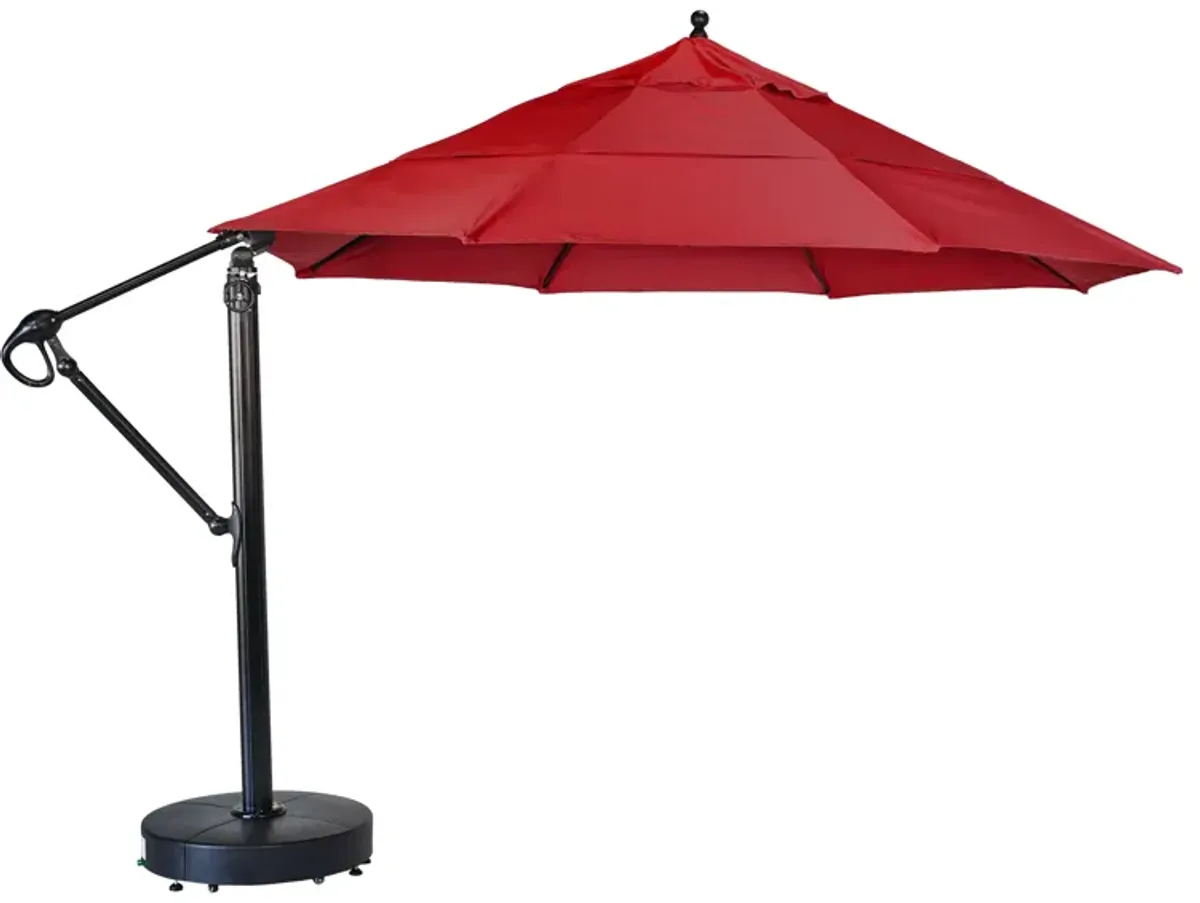 13' Easy Tilt-Lift Galtech Cantilever Umbrella