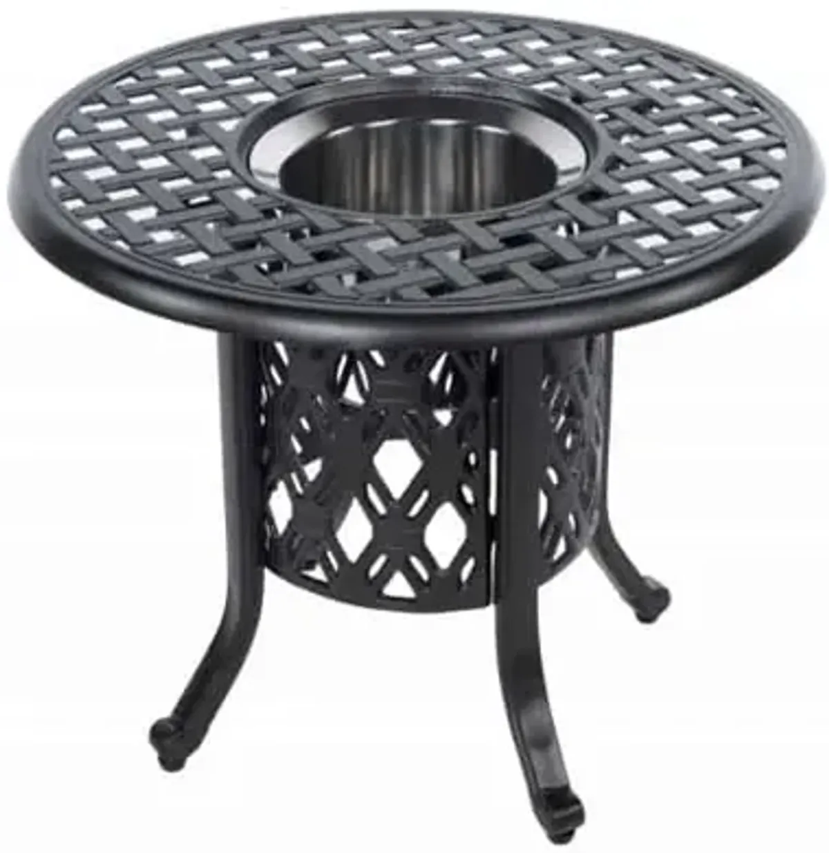 24" Round Ice Bucket Table