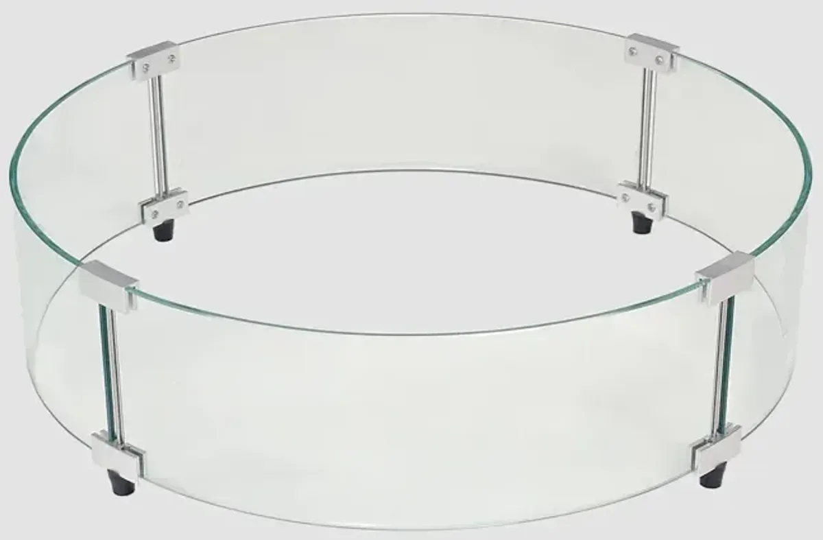 Glass Guard for Fire Pit Tables
