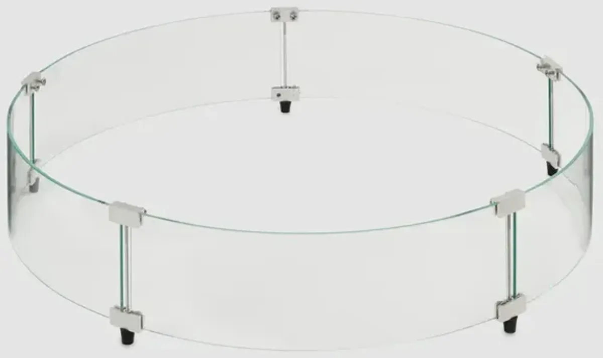 Glass Guard for Fire Pit Tables