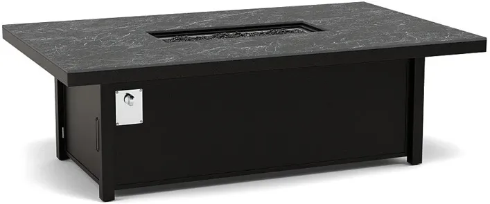 72" x 42" Dining Fire Pit Table - Multiple Colors and Top Patterns