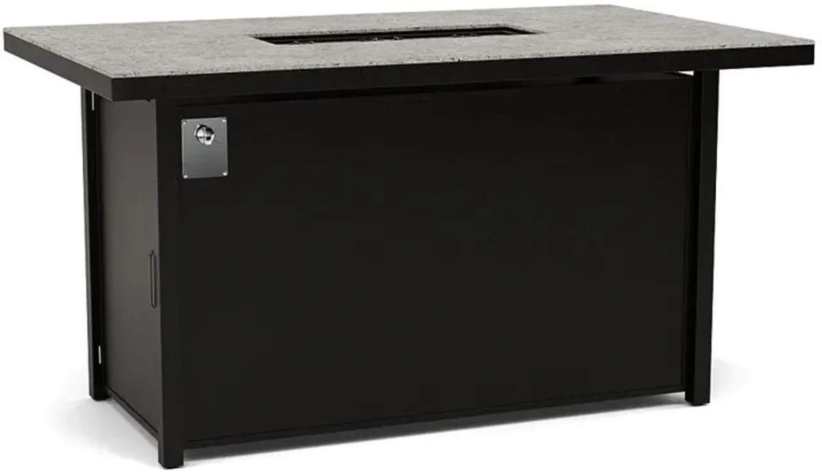 72" x 42" Balcony Fire Pit Table - Multiple Colors and Top Patterns