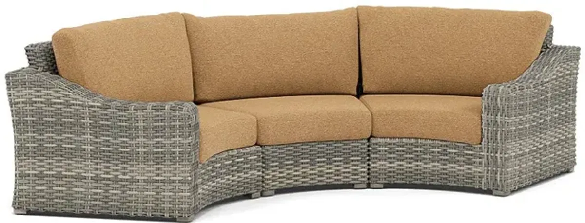 Loire Valley 3-Seat Curved Sectional