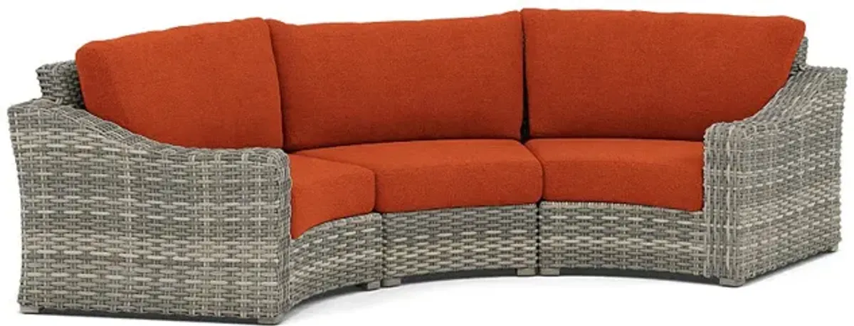 Loire Valley 3-Seat Curved Sectional